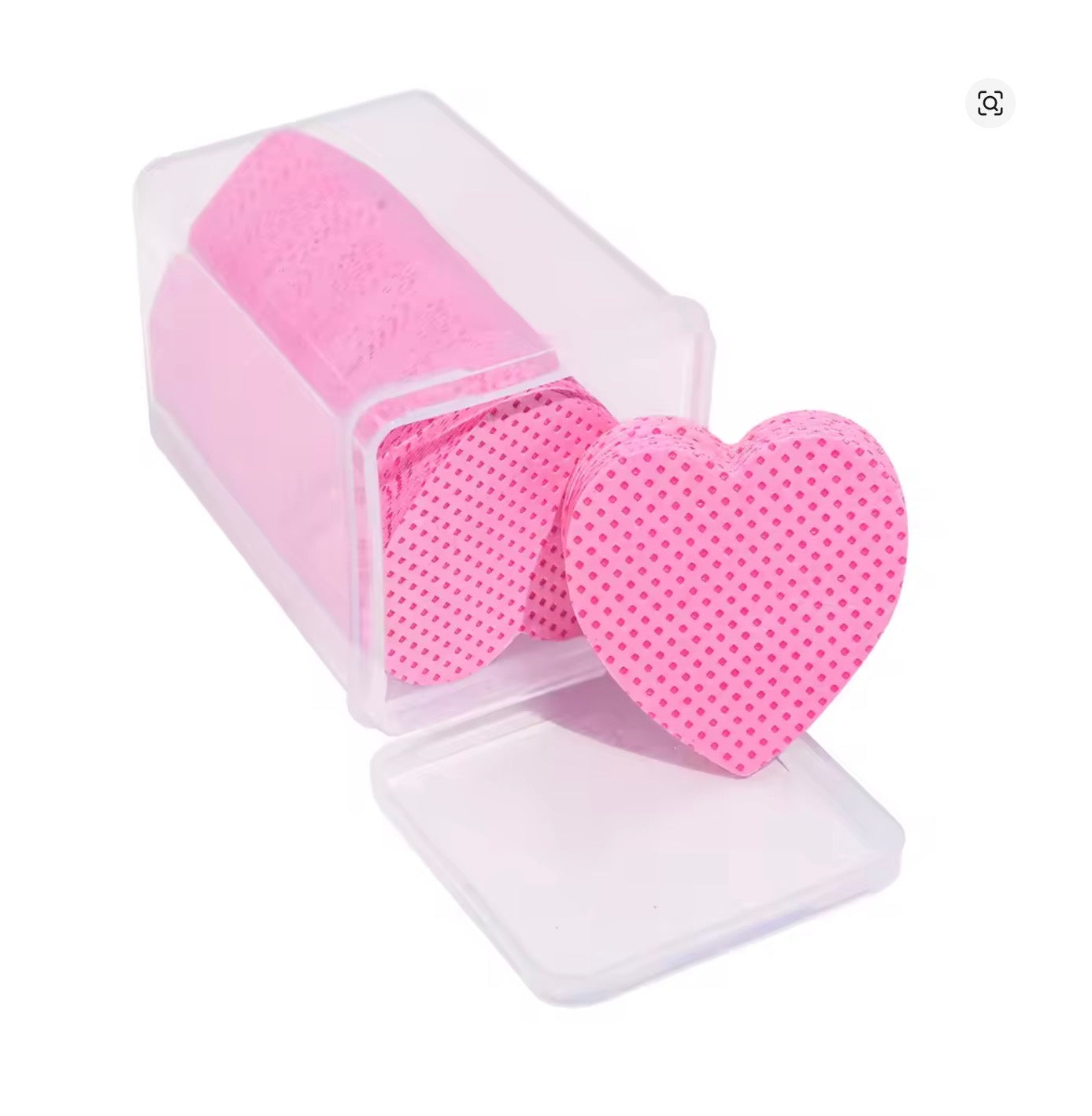 Tampons Dissolvants Cœur rose 200 pièces