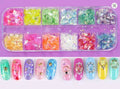 Kit Flocons Nail Art Effet Coquillage & Nacre